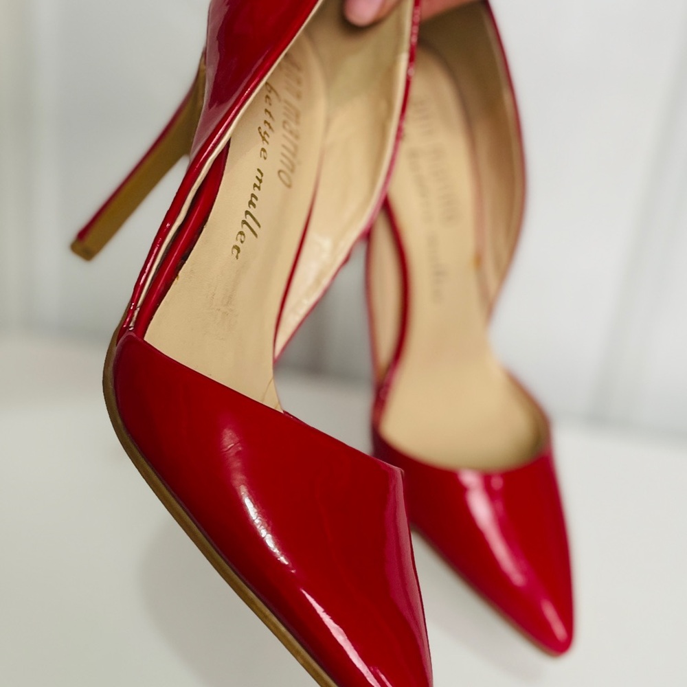 New Sexy Red Patent Leather Heels